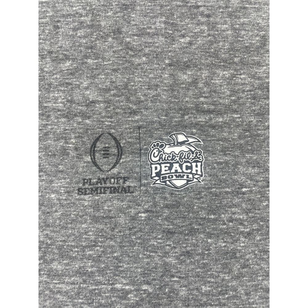 Blue 84 Oklahoma Sooners Peach Bowl T-Shirt Mens XXL Gray Heather Graphic - Picture 3 of 7